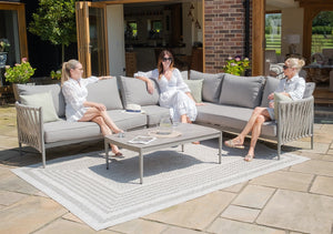 Rope Weave Style Garden Furniture