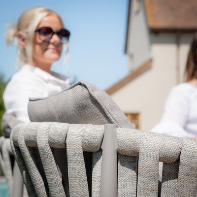 Milan Rope Weave Large Corner Sofa Set by Maze Rattan. GardenBox Price £2449