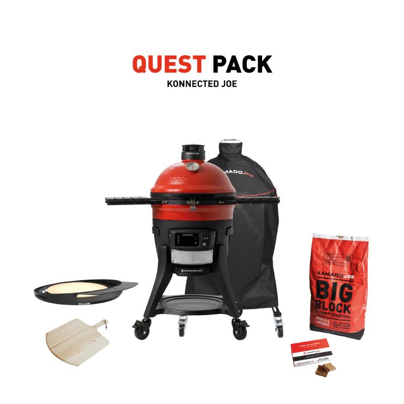 Kamado Joe Konnected Joe Quest Pack Digital Ceramic Charcoal Grill and Smoker. £2225