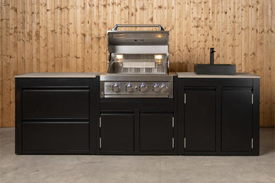 Spitfired Outdoor Kitchen 300 with Sink and Gas BBQ