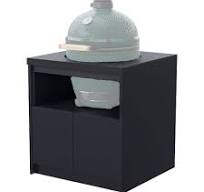 Whistler Fairford Black Kamado cabinet for Fairford Modular Outdoor Kitchen. GardenBox Price£1094.68